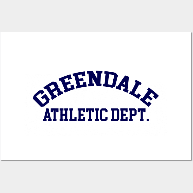 Greendale Athletic Dept. Wall Art by nickmeece